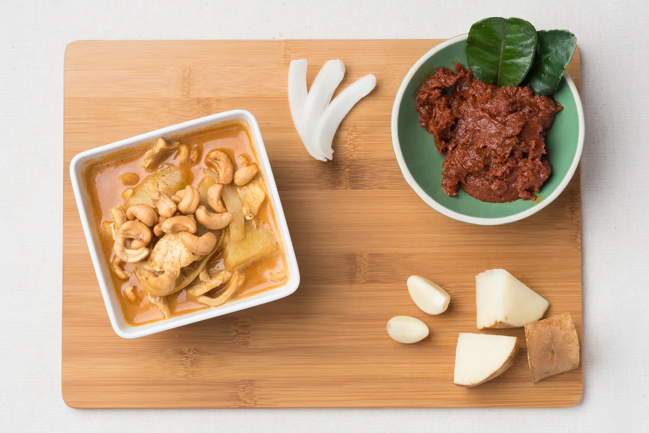 Thai street food inspired dish